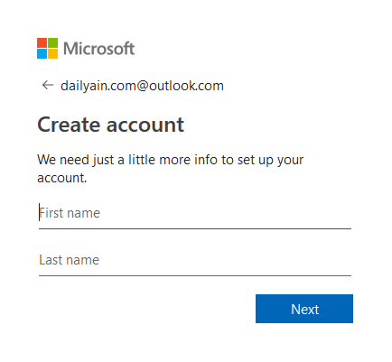 make a new email hotmail