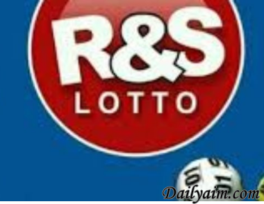 r and s lotto today result